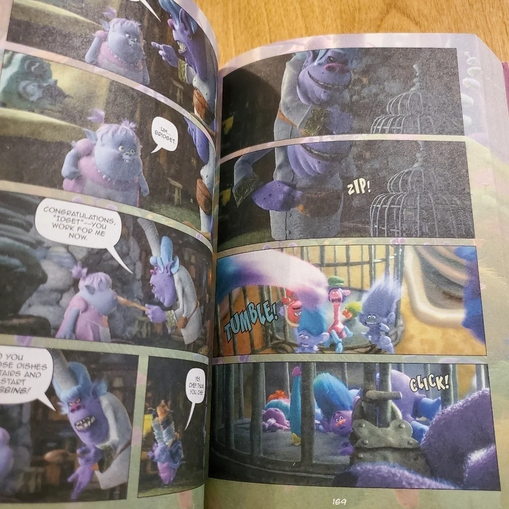 DreamWorks Trolls Cinestory Comic by DreamWorks 2016